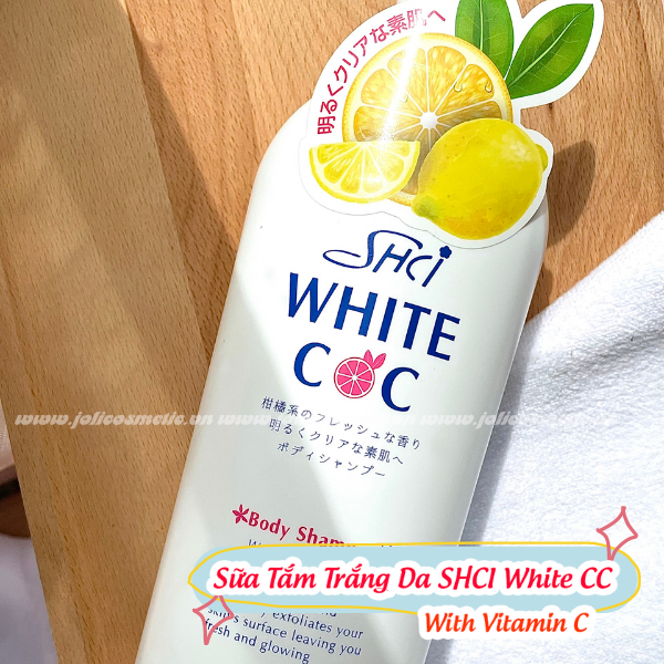 Sữa Tắm Dưỡng Sáng Da SHCI White CC Body Shampoo 360ml
