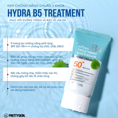 Kem Chống Nắng Phục Hồi Da Prettyskin Hydra B5 Exosome Treatment Sun Cream SPF50+ PA++++ 50ml