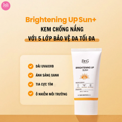 Set Kem Chống Nắng Dưỡng Sáng Da Dr.G Brightening Up Sun+ SPF50+ PA+++ 50ml + 20ml