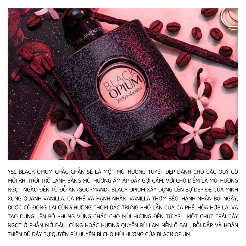 Nước Hoa Nữ Yves Saint Laurent Black Opium EDP