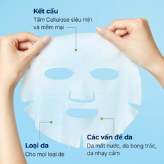Mặt Nạ Dưỡng Ẩm Làm Dịu Da Torriden Low Molecular Hyaluronic Acid Mask 27ml