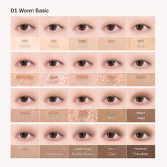 Bảng Phấn Mắt 20 Màu Dasique Mood Shadow Palette 10.5g
