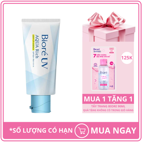 Tinh Chất Chống Nắng Bioré UV Aqua Rich Light Up Essence SPF50+ PA++++ 70g