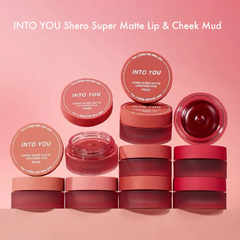 Son Môi Và Má Hồng Into You Shero Super Matte Lip & Cheek Mud 5g