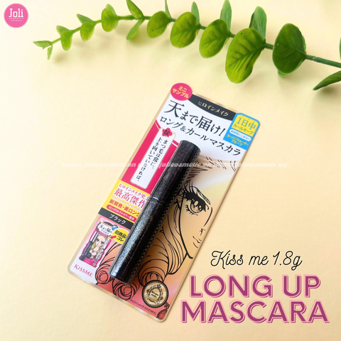 Mascara Nâng Cong Và Dài Mi Kiss Me Make Long Up 1.8g