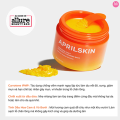 Sáp Tẩy Trang Aprilskin Carrotene IPMP™ Hydromelt Cleansing Balm 10ml