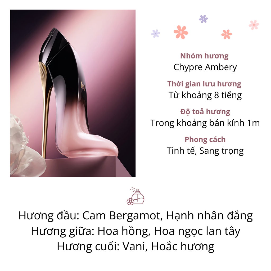 Nước Hoa Nữ Carolina Herrera Good Girl Blush EDP Elixir 7ml