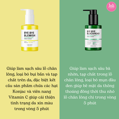 Sữa Rửa Mặt Some By Mi Sủi Bọt Làm Giảm Mụn Đầu Đen 120ml Bye Bye Blackhead 30 Days Miracle Green Tea Tox Bubble Cleanser