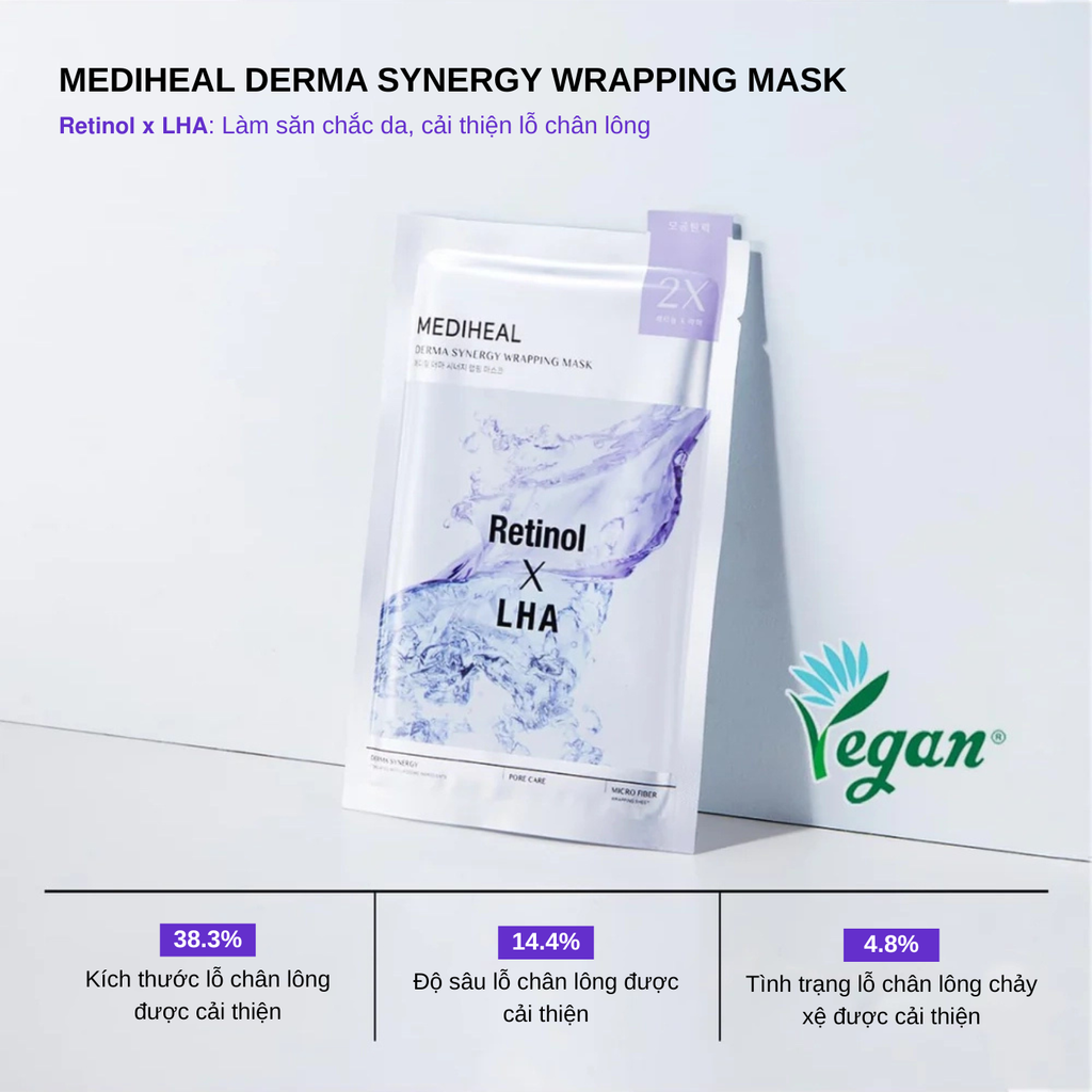 Mặt Nạ Mediheal Derma Synergy Wrapping Mask 25ml