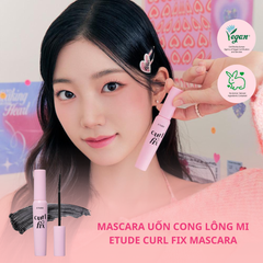 Mascara Uốn Cong Lông Mi Etude Curl Fix Mascara 8g