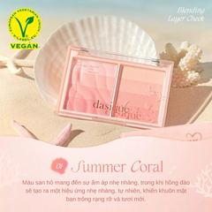 Phấn Má Hồng 2 Màu Dasique Blending Layer Cheek 11g