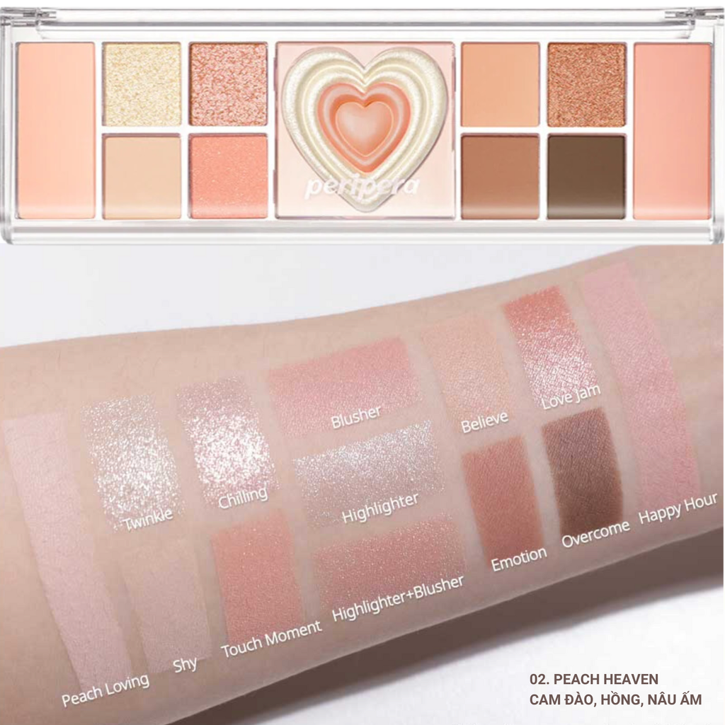 Phấn Mắt Peripera All Take Mood Like Palette