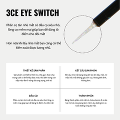 Nhũ Mắt 3CE Eye Switch 4.3g