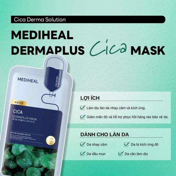 Mặt Nạ Dưỡng Da Mediheal Dermaplus Mask 22ml