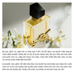 Set Nước Hoa Nữ YSL Libre EDP (EDP 10ML + EDP 90ML + Son YSL 1.3g)