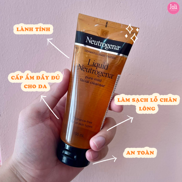 Sữa Rửa Mặt Cho Mọi Loại Da Neutrogena Liquid Pure Mild Facial Cleaner 100ml