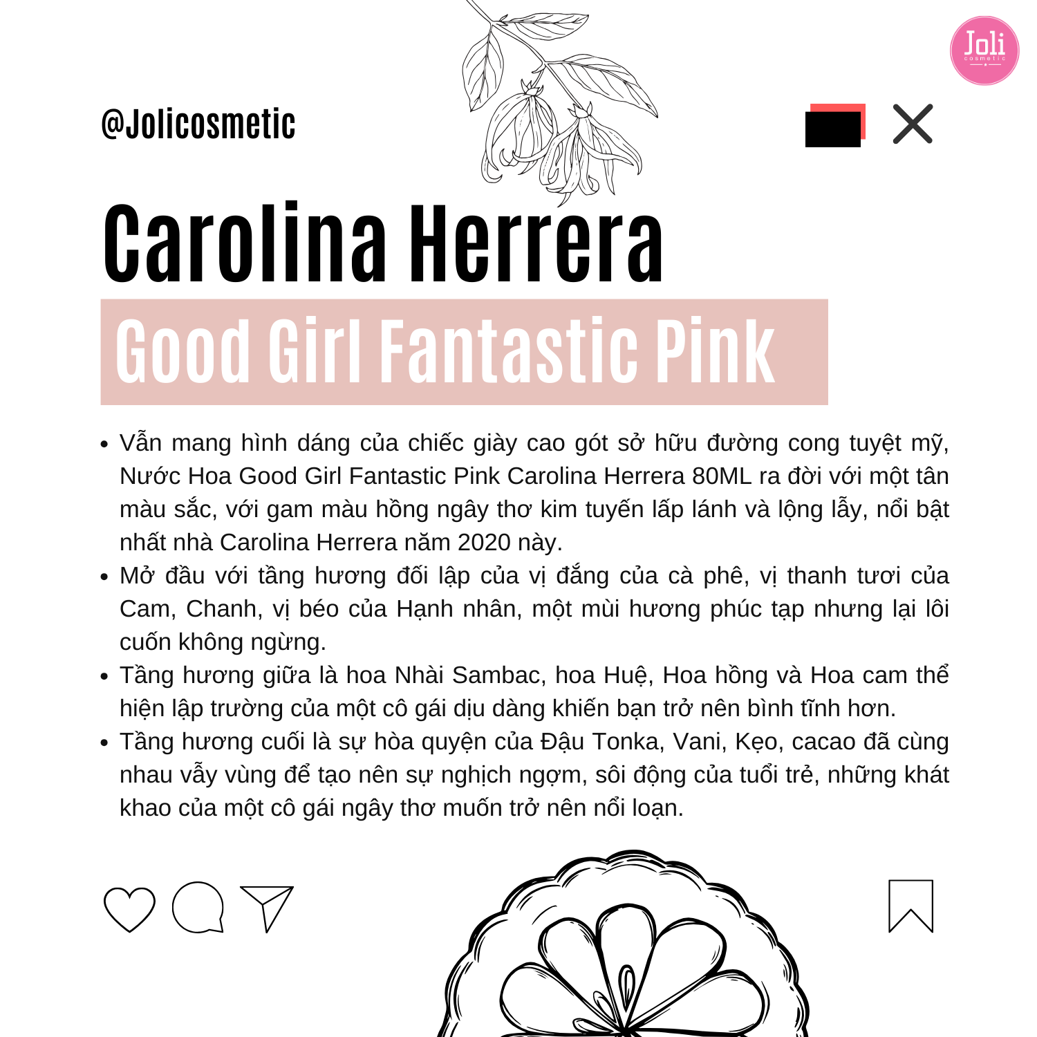 GOOD GIRL FANTASTIC PINK + Perfumero: ¡El nuevo aroma que te hará brillar! - GOOD GIRL FANTASTIC PINK + Perfumero