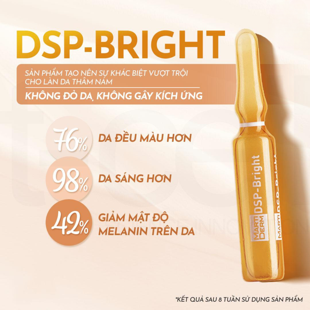 Tinh Chất Dưỡng Sáng Đều Màu Da MartiDerm Pigment Zero DSP-Bright (30 amp x 2ml)