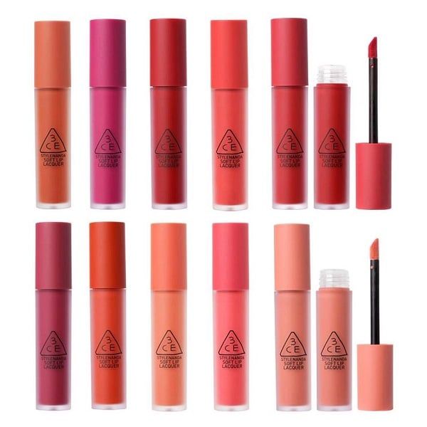 Son Kem Lì 3CE Soft Lip Lacquer