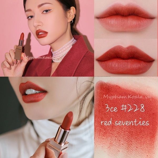 Son Thỏi Lì 3CE Matte Lip Color