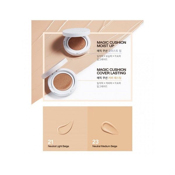 Phấn Nước Dưỡng Ẩm Missha Magic Cushion Moist Up SPF50+ PA+++