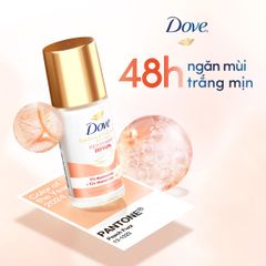 Lăn Khử Mùi Dạng Tinh Chất Thu Nhỏ Lỗ Chân Lông Dove 3% Niacinamide + 10X Vitamin C&E Deodorant Serum 45ml