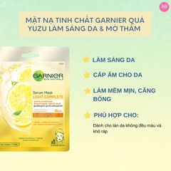 Mặt Nạ Tinh Chất Garnier Serum Mask