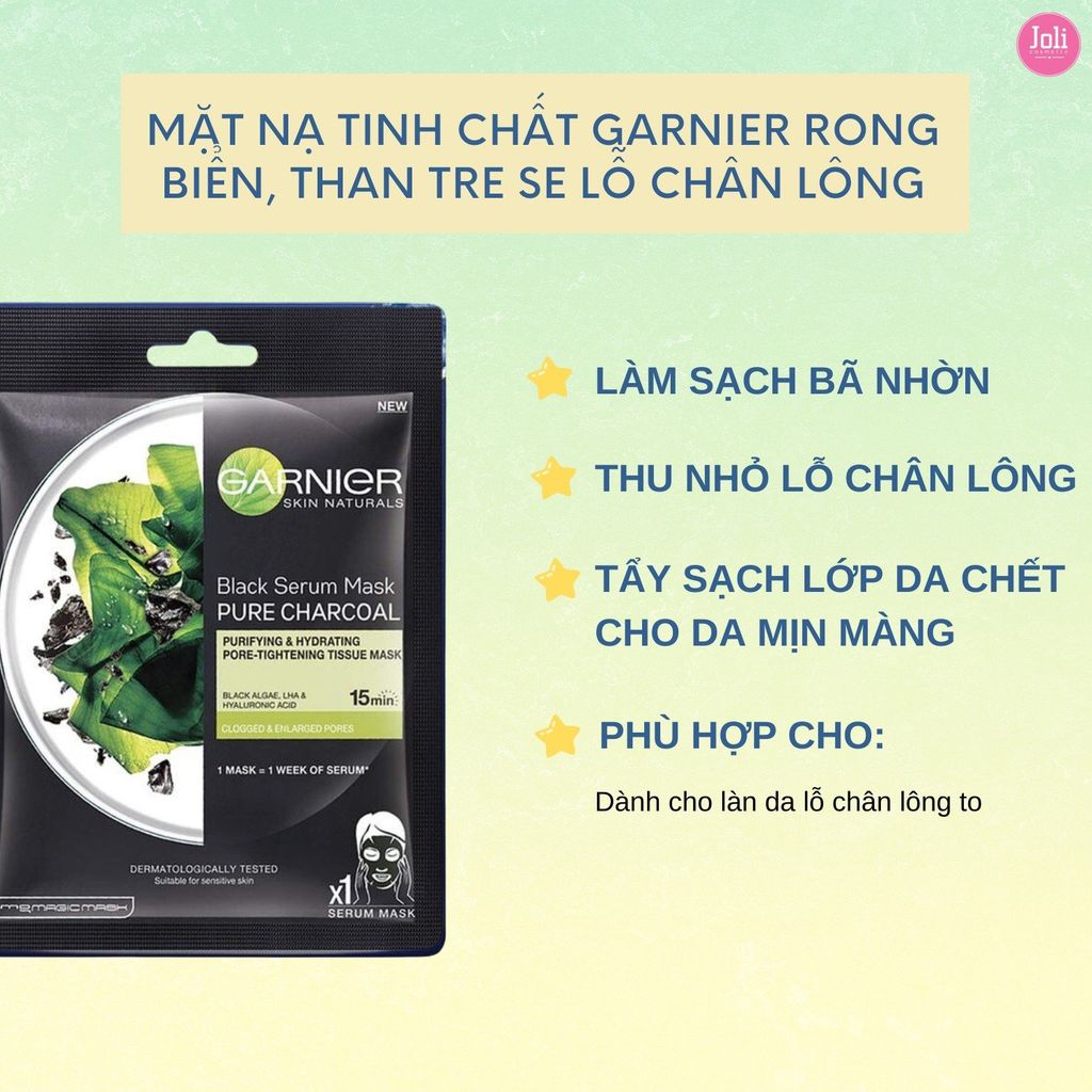 Mặt Nạ Tinh Chất Garnier Serum Mask