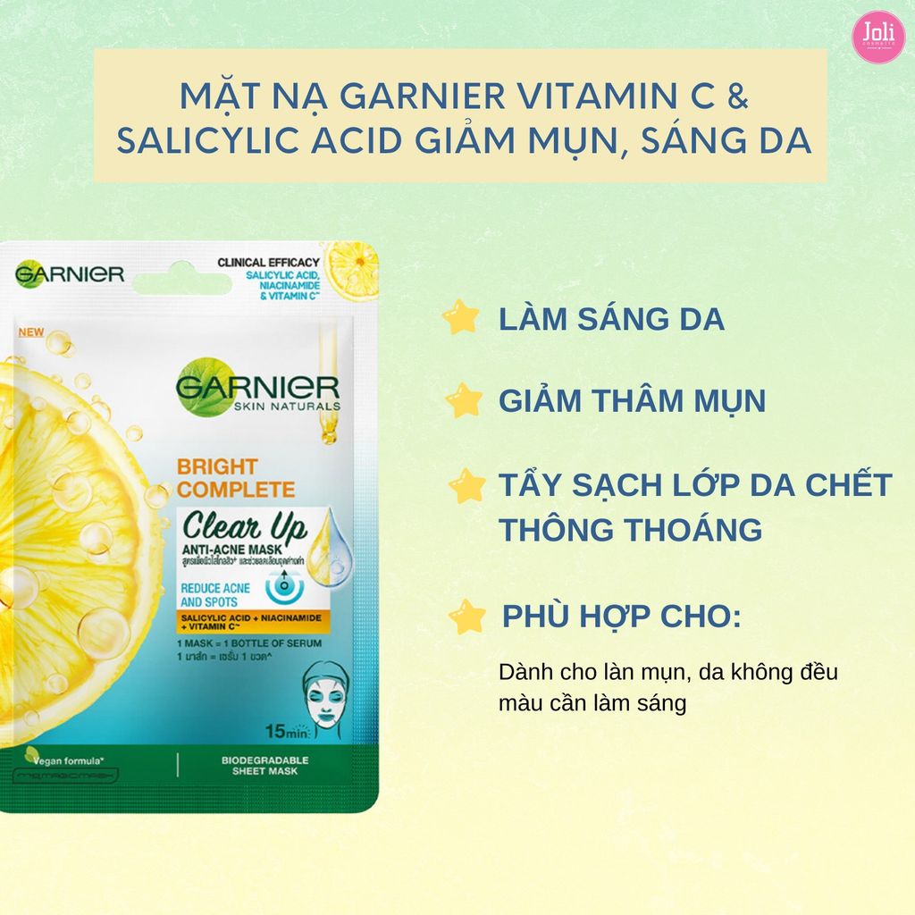 Mặt Nạ Tinh Chất Garnier Serum Mask