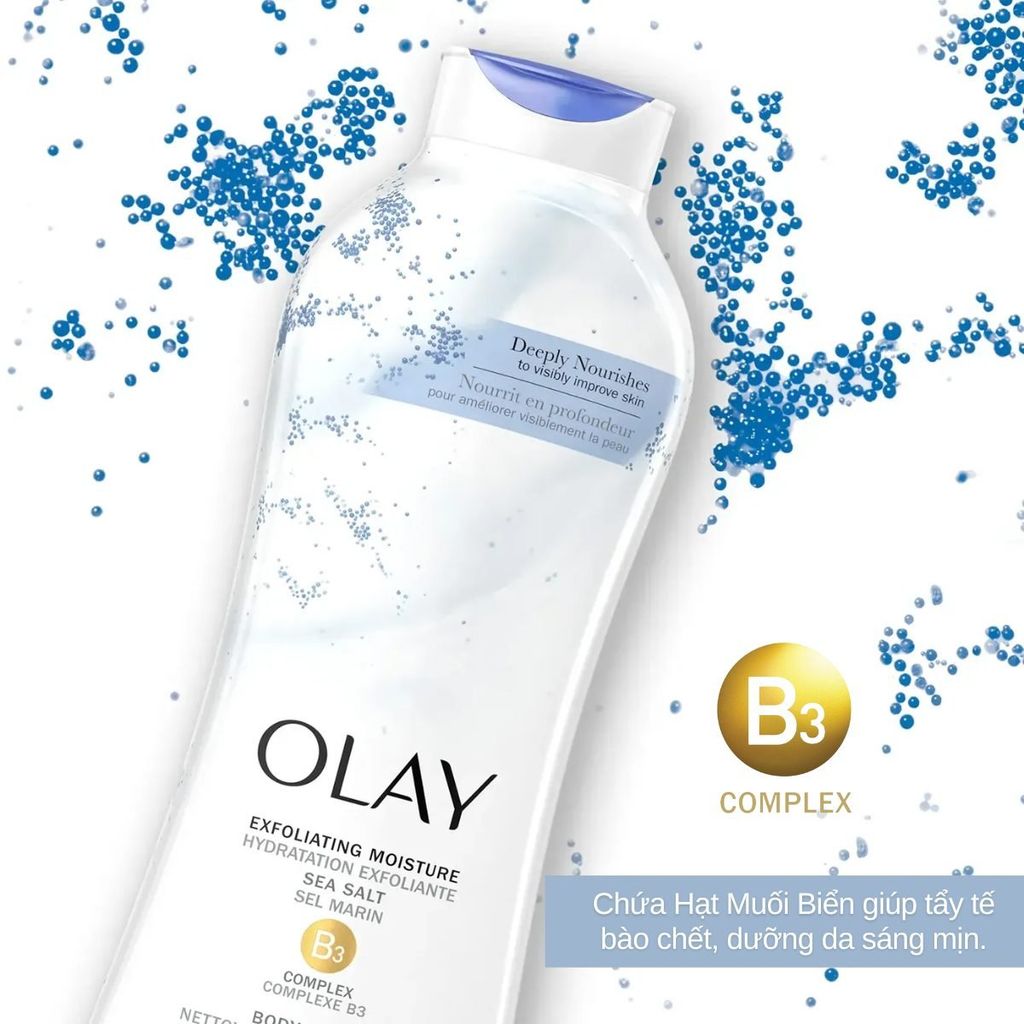 Sữa Tắm Olay Complexe B3 Nettoyant Pour Le Corps Body Wash 650ml