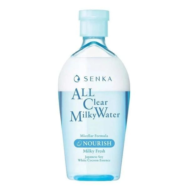 Nước Sữa Tẩy Trang Hai Lớp Senka All Clear Milky Water 230ml