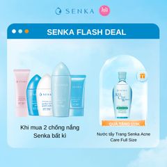 Sữa Chống Nắng Cho Da Nhạy Cảm Senka Perfect UV Gentle Milk SPF50+ PA++++ 40ml