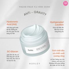 Kem Dưỡng Chống Lão Hoá Huxley Secret Of Sahara Cream Anti-Gravity 50ml