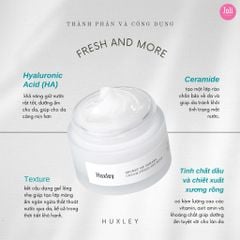 Kem Dưỡng Cấp Ẩm Huxley Secret Of Sahara Cream Fresh And More 50ml