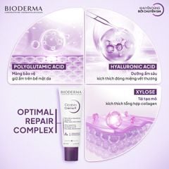 Kem Dưỡng Ẩm Phục Hồi Làm Dịu Da Bioderma Cicabio Crème+ 40ml