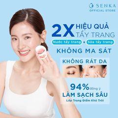 Nước Sữa Tẩy Trang Hai Lớp Làm Sạch Senka All Clear Milky Water 70ml