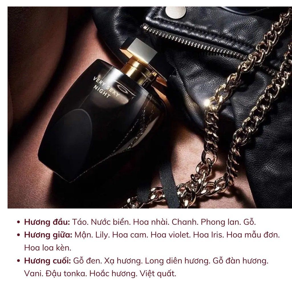 Nước Hoa Nữ Chiết Victoria’s Secret Very Sexy Night EDP 10ml