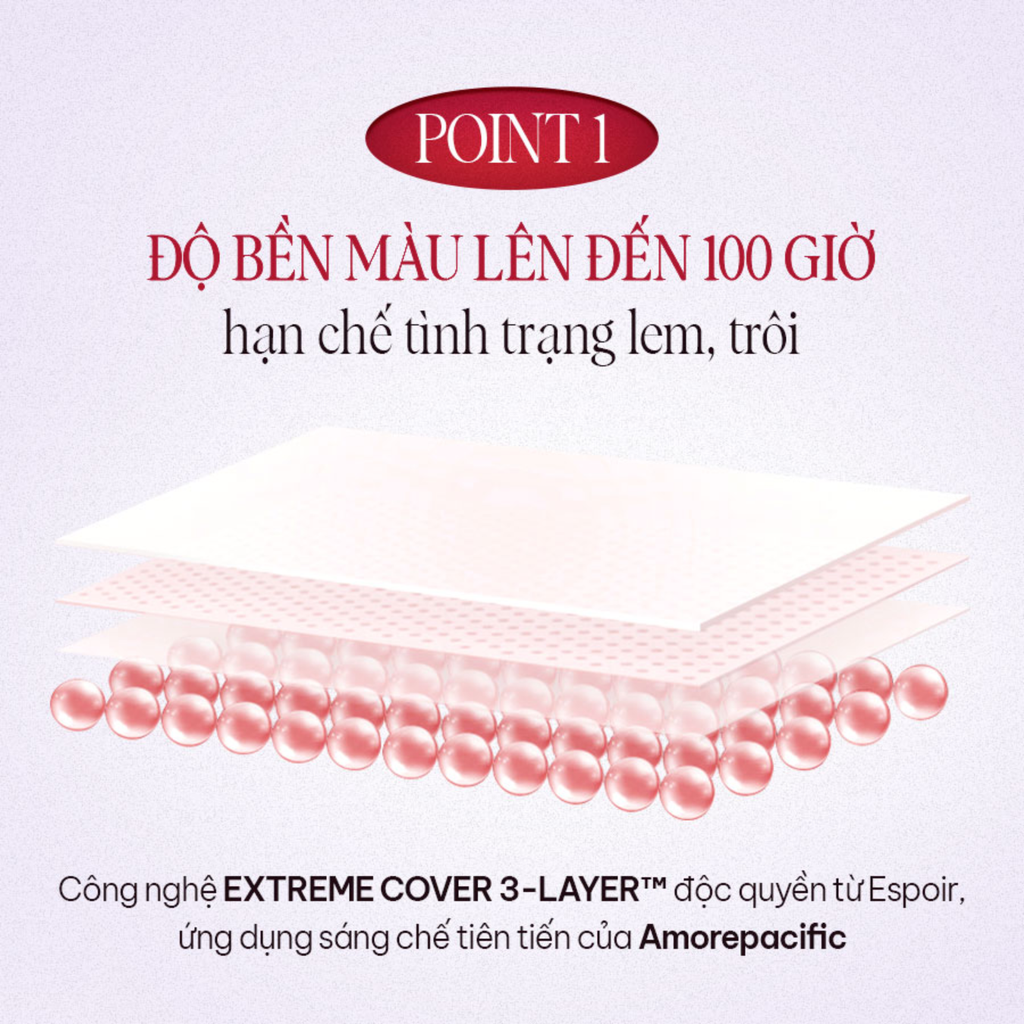 Phấn Nước Che Phủ Espoir Be Velvet Cover Cushion SPF42 PA++ 13g (Tặng Lõi Refill + Phấn phủ mini 3g)