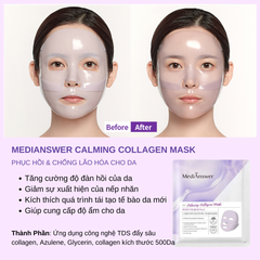 Mặt Nạ Dạng Thạch MediAnswer Collagen Mask 37g