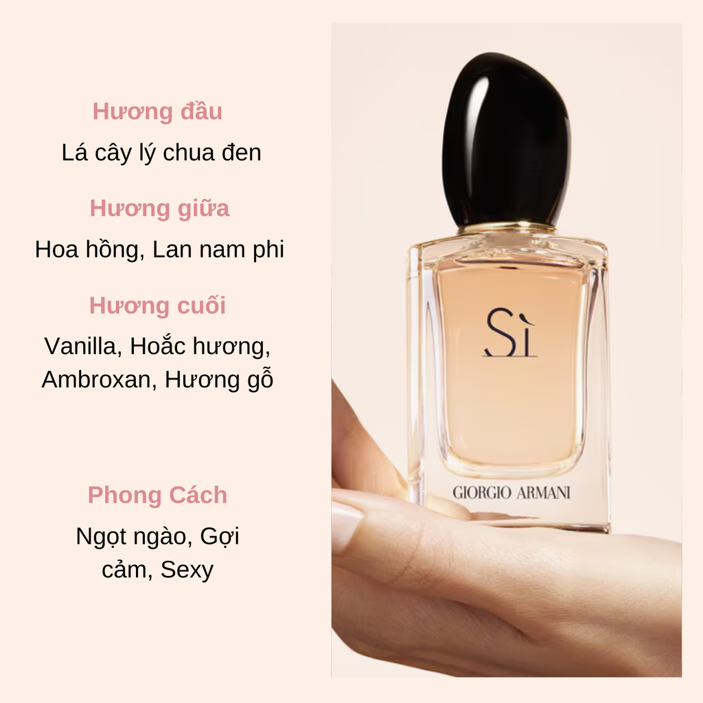 Nước Hoa Nữ Giorgio Armani Si EDP 10ml