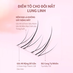 Lông Mi Giả Tách Sợi Mi Dưới Mlen Diary