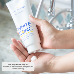 Tẩy Tế Bào Chết Toàn Thân Làm Sáng Da WHITE CONC Body Gommage 180g