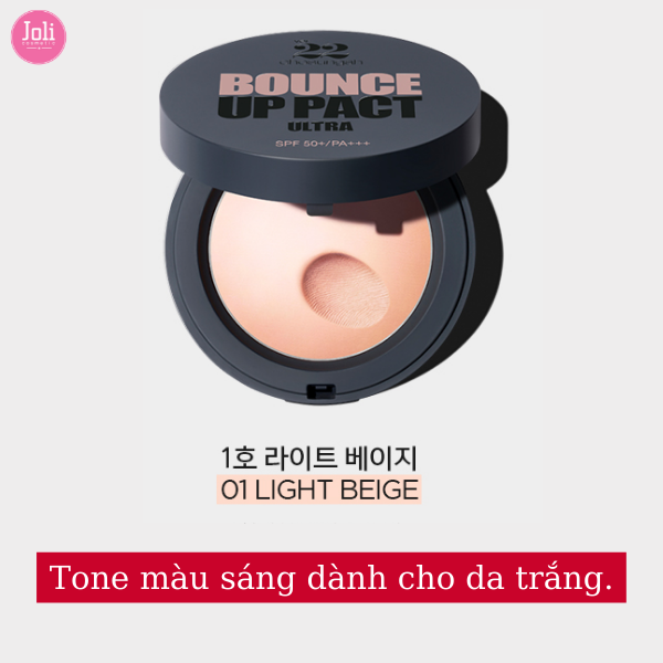 Phấn Tươi Che Phủ Khuyết Điểm Chosungah22 Bounce Up Pact Ultra Set SPF50+ PA+++ (tặng kèm lõi)