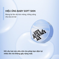 Phấn Nước Unleashia Babe Skin Baby Blue Cushion SPF40 PA++ 15g
