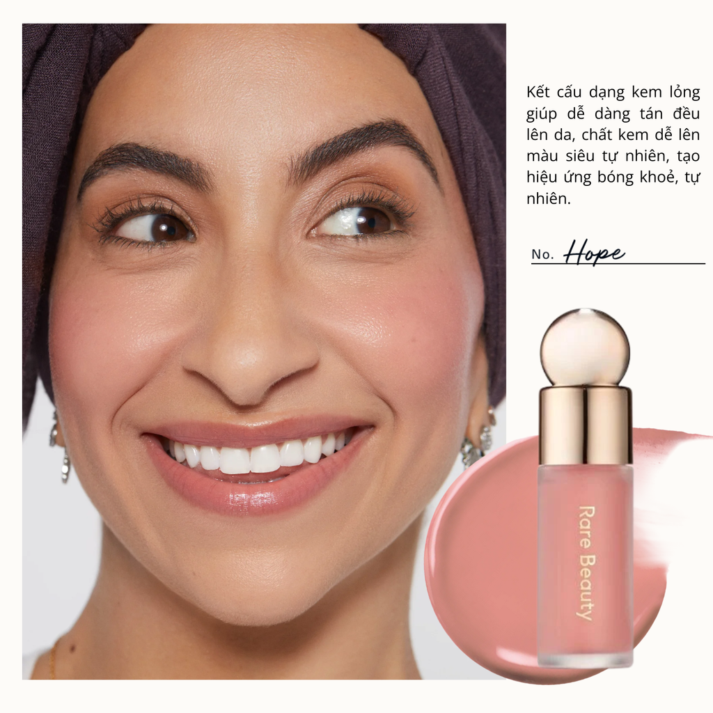 Má Hồng Kem Rare Beauty Soft Pinch Liquide Frais 3.2ml