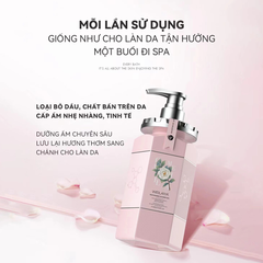 Sữa Tắm Trắng Da Hương Hoa Trà Weilaiya Niacinamide Shower Gel 450ml