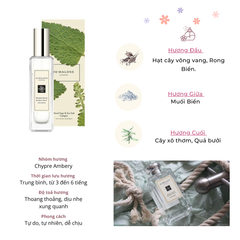 Nước Hoa Nữ Jo Malone Wood Sage & Sea Salt Cologne 30ml