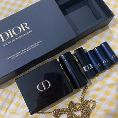 Set Son & Ví Cầm Tay Dior Rouge Minaudière Clutch and Lipstick Set Limited Edition