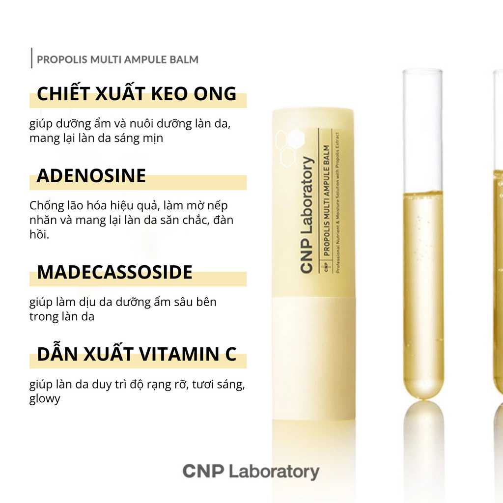 Thanh Lăn Dưỡng Da Đa Năng CNP Propolis Multi Ampule Balm 7g