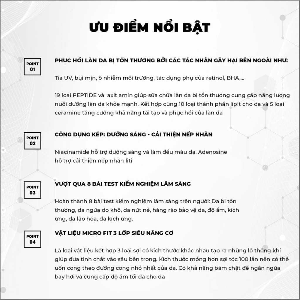 Mặt Nạ Phục Hồi Làm Dịu Da Sur.Medic+ Super Calm Repairing Mask 28g